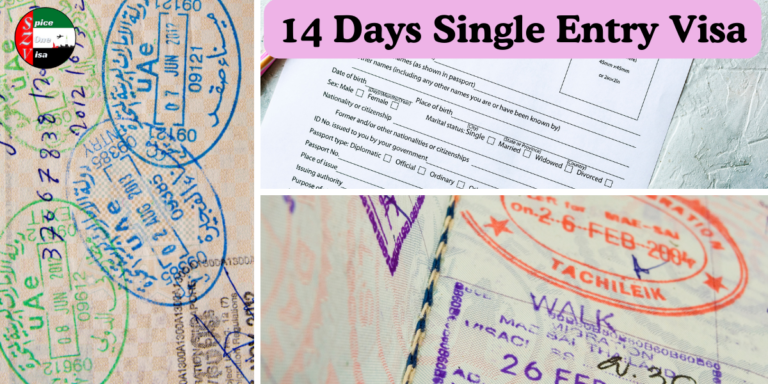 14 Days Single Entry Visa